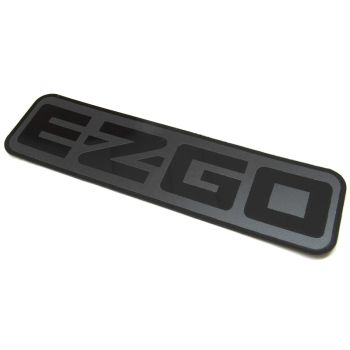 E-Z-GO Blacked-Out Side Body Decal - 6.0 x 1.6 inch