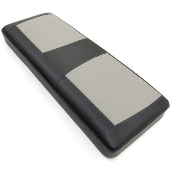 E-Z-GO Replacement Seat Bottom Assembly for Flip Seat - Black & Gray - 2009-2027 Models