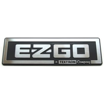 E-Z-GO Chrome Nameplate - 1994-2010 Models