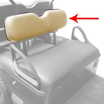 E-Z-GO Seat Back Assembly - Tan - 1994-2024 Express Shuttle TXT