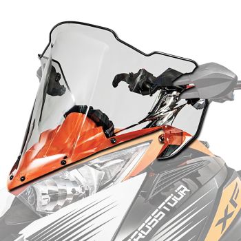 Arctic Cat Mid Clear Tinted Windshield - 2014-2027 BC M NOR PTA Riot XF ZR