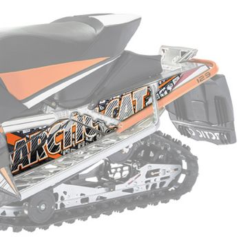 Arctic Cat Tunnel Decal Kit - Throttle Orange - 2012-2018 ZR F XF M