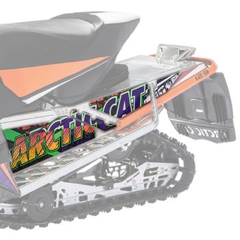Arctic Cat Tunnel Decal Kit - Throttle Purple - 2012-2018 ZR F XF M