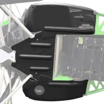 Arctic Cat Black Rear Engine Skid Plate 2013-2017 ZR F XF M 800