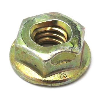 NUT,HEX FLG-TOP LOCK 1/4-20 GR F Z&Y