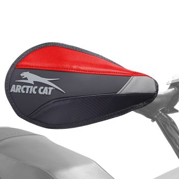 Arctic Cat Rox Flex-Tec Hand Guards & Mounts - Red - 2018-2027 ZR 200