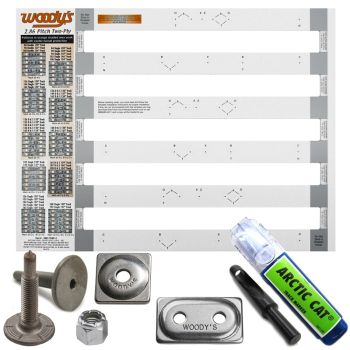 Arctic Cat Woody's 1.075 Signature Series 2-Ply Track Stud Kit - 135 Pack