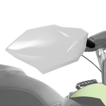 Arctic Cat Team Arctic Hand Guards - White - 2012-2027 BC Blast F M NOR PTA XF ZR