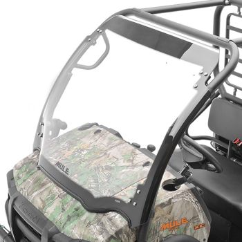 Kawasaki KQR Flip-Up Poly Windshield - 2017-2026 Mule SX