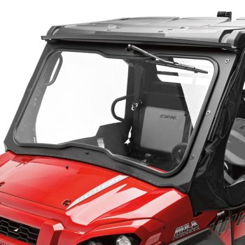 Kawasaki KQR Full Glass Windshield - 2018-2026 Mule PRO-FXR