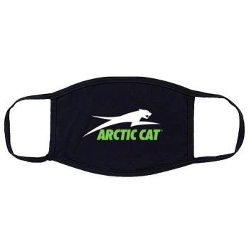 Arctic Cat Facemask - Black and Green