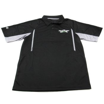Country Cat Men's Avenger Polo - Black & Gray