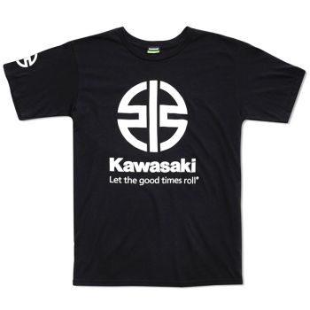 Kawasaki Men's River Mark Logo T-Shirt - Black