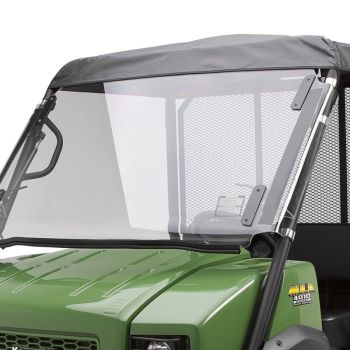 Kawasaki Flip-Up Poly Windshield - 2009-2026 Mule 4000/4010