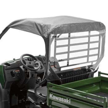 Kawasaki Soft Roof & Rear Panel - 2005-2026 Mule 600/610/SX