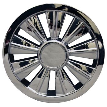 Pro-Fit 8 inch Chrome Spoke Wheel Cover - E-Z-GO, Club Car, Yamaha