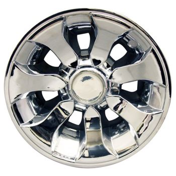 Pro-Fit 8 inch Chrome Driver Wheel Cover - E-Z-GO, Club Car, Yamaha