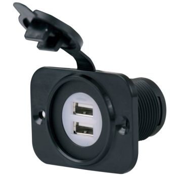Pro-Fit 12-Volt Dual USB Port Charger Receptacle
