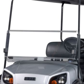 Pro-Fit Clear Split Windshield Kit - E-Z-GO 2012-2021 Express S4 L4