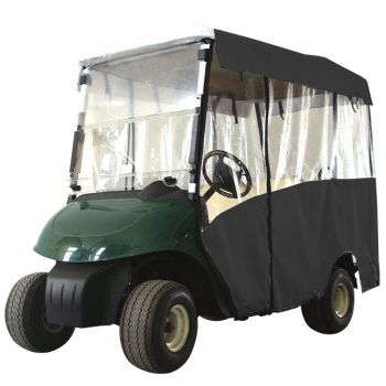 Pro-Fit 4-Passenger Enclosure - Black - E-Z-GO 2008-2023 RXV