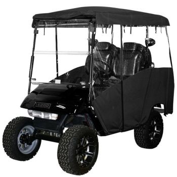 Pro-Fit 4-Passenger Enclosure - Black - E-Z-GO 1996-2013.5 TXT