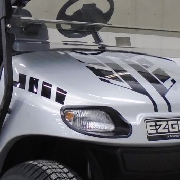 Pro-Fit Octane Ink Decal Kit - Techtronic Black - E-Z-GO 2014-2022 TXT