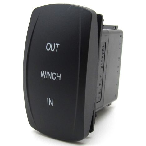 Arctic Cat WARN Console / Dash Winch Rocker Switch with Backlit Lettering