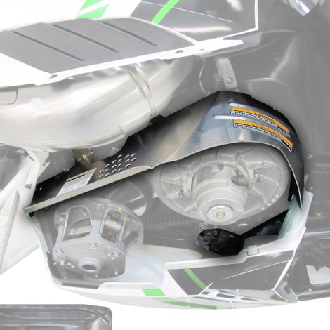 Arctic Cat One Piece Clutch Guard Kit - 2012-2013 F XF M 800