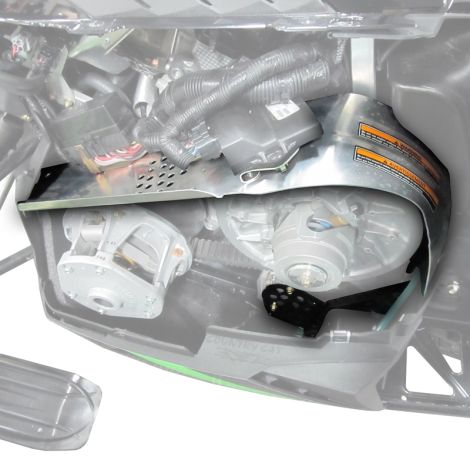 Arctic Cat One Piece Clutch Guard Kit - 2012-2014 ZR F XF M 1100