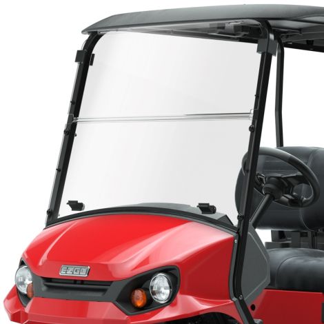 E-Z-GO Clear Split Windshield Kit - 2021-2026 Express & Liberty with Modular Canopy