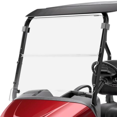 E-Z-GO Clear Split Windshield Kit - 2024-2026 RXV with Modular Roof