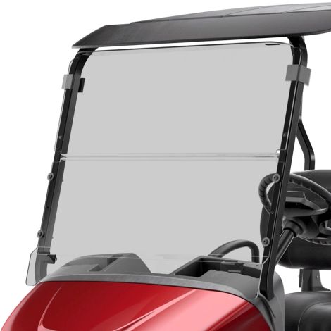 E-Z-GO Tinted Split Windshield Kit - 2024-2027 RXV, Liberty 4 with Modular Roof