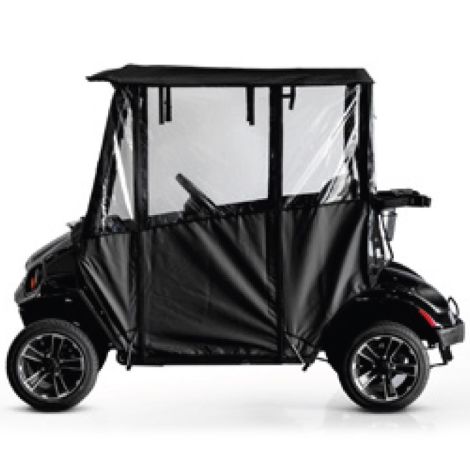 E-Z-GO 2-Passenger 54-inch Enclosure - Black - 2021-2025 Express S2 2