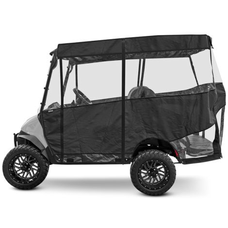 E-Z-GO 4-Passenger Modular Enclosure - Black - 2024-2026 RXV
