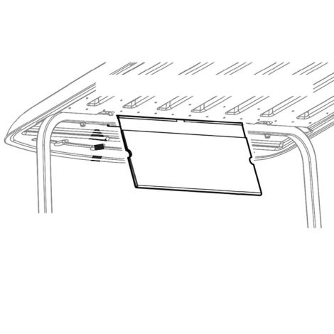 E-Z-GO Double Message Holder - 2024-2025 RXV Modular Roof