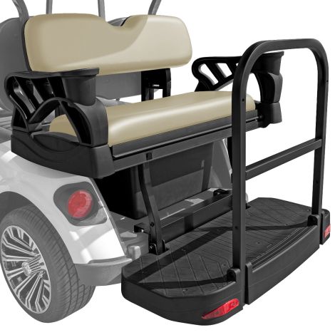 E-Z-GO Titan X Pro Rear Seat Kit - Stone Beige - 2008-2027 RXV