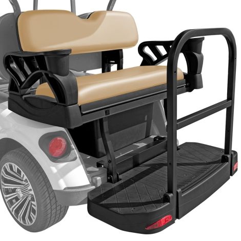 E-Z-GO Titan X Pro Rear Seat Kit - Tan - 1996-2022 TXT