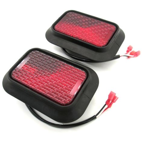 E-Z-GO Pair of Red LED Taillights - 1991-2020 Models