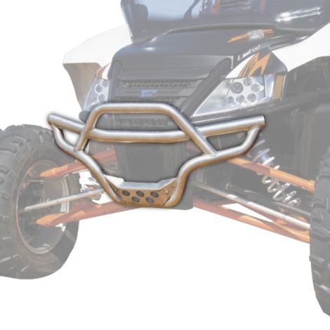Arctic Cat Aluminum Front Bumper - Brushed - 2013-2019 Wildcat