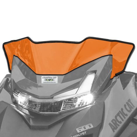 Arctic Cat Low Sno Pro Windshield - Orange - 2024-2027 Catalyst