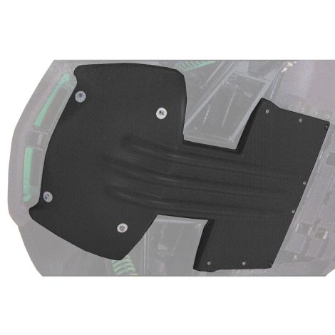 Arctic Cat Black Center Skid Plate - 2000-2008 Z ZL ZR KC MC T660