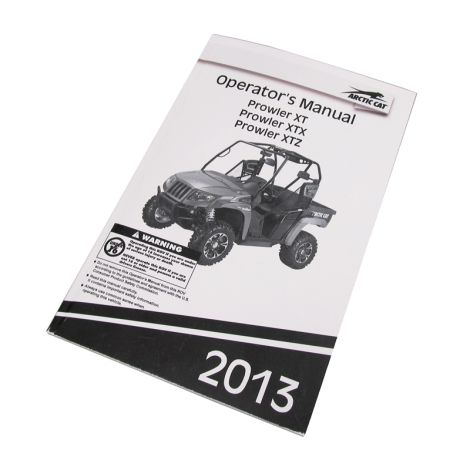 MANUAL,OPERATOR(E)-2013 PROWLER
