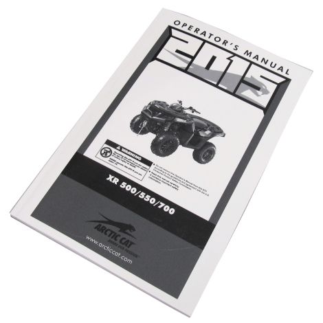 MANUAL,OPERATOR(E)-2015 ATV 151