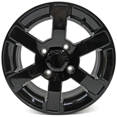 Arctic Cat Black 14x6 Front Aluminum Wheel - 2019-2024 Prowler Pro, Alterra 600