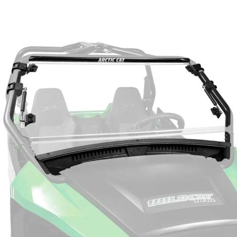 Arctic Cat Flip-Up Windshield Kit - 2014-2020 Wildcat Trail & Sport
