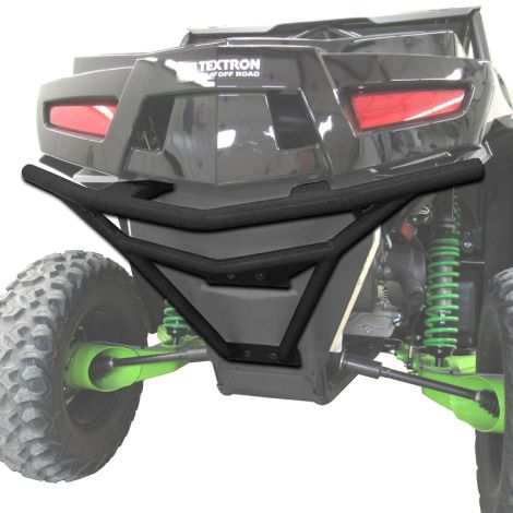 Arctic Cat Steel Rear Bumper - Black Textured - 2018-2024 Wildcat XX