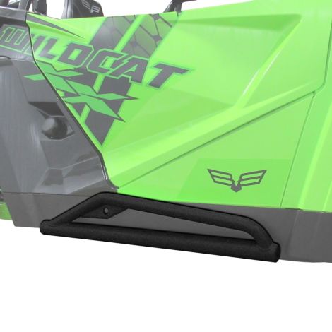 Arctic Cat Steel Side Rails - Black Textured - 2018-2025 Wildcat XX