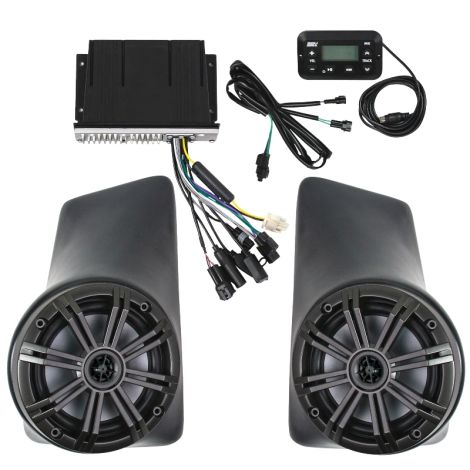 Arctic Cat SSV Works Stereo with Kicker Speakers - 2018-2025 Wildcat XX