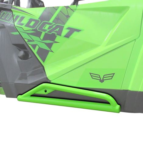 Arctic Cat Steel Side Rails - Medium Green - 2018-2025 Wildcat XX