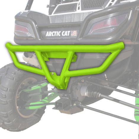 Arctic Cat Aluminum Rear Bumper - Medium Green - 2013-2019 Wildcat